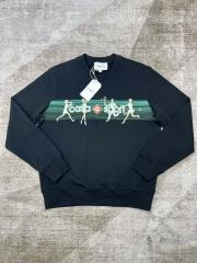 1:1 Quality Casa Palace Print Crew Neck Sweatshirt