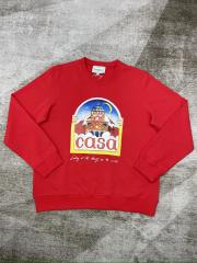 1:1 Quality Casa Palace Print Crew Neck Sweatshirt