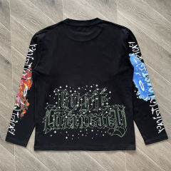 Lost Intricacy Angel and Devil Logo Long Sleeve T-Shirt