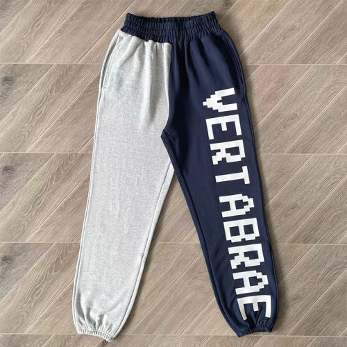 Vertabrae Washed Sweatpants Black Gray