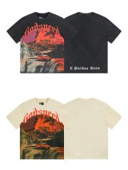 28470951 Street View printed Washed Version Tee 2 colors