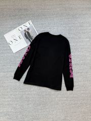 1:1 Quality CH Banner Long Sleeve T-Shirt Red