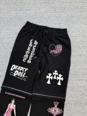 1:1 Quality CH Comic Pants 2 colors Black White
