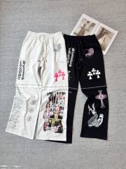 1:1 Quality CH Comic Pants 2 colors Black White