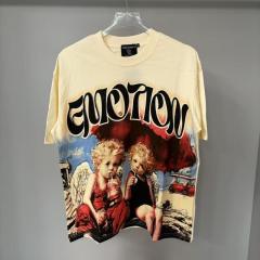 Mixed Emotion Rhinestone Angel T-Shirt Tee
