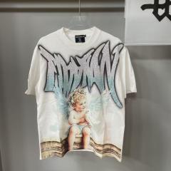 Mixed Emotion Rhinestone Angel T-Shirt Tee