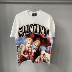 Mixed Emotion Rhinestone Angel T-Shirt Tee