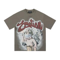Mixed Emotion Rhinestone Angel T-Shirt Tee