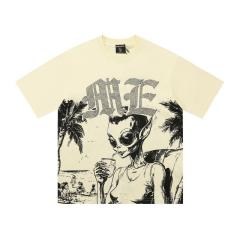 Mixed Emotion Rhinestone Angel T-Shirt Tee
