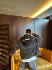 1:1 quality version 28452734 hooded denim jacket
