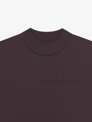 1:1 quality version 27968555 Stereoscopic Silicone Letter Long Sleeve T-Shirt 6 colors