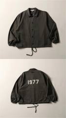 1:1 quality version Flocked Letter Logo Coach Jacket