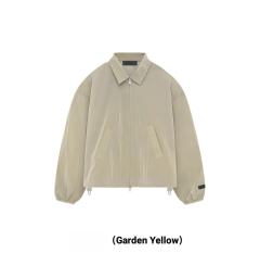 1:1 quality version Solid Color Zipper Pleated Pilot Thin Jacket 3 colors
