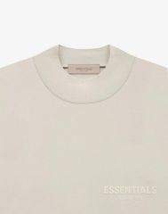1:1 quality version 27968544 Beige Flocked Letter Long Sleeve T-Shirt 3 colors