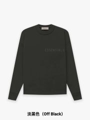 1:1 quality version 27968555 Stereoscopic Silicone Letter Long Sleeve T-Shirt 6 colors