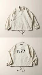 1:1 quality version Flocked Letter Logo Coach Jacket