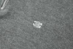1:1 quality version embroidered zipper polo sweater 2 colors 28480918