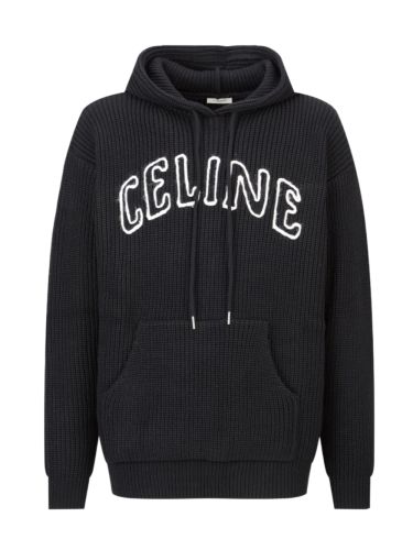 1:1 quality version 28471240 Openwork Letter Embroidered Sweater Hoodie