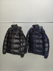 Down Jacket Black/Navy Blue