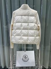 1:1 Top Quality Puffer Down Jacket with Knit Sleeve (NFC SCAN)