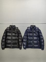 Down Jacket Black/Navy Blue