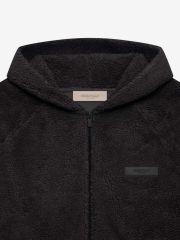 1:1 quality version Logo Labeled fleece lamb wool half-zip Hoodie 3 colors