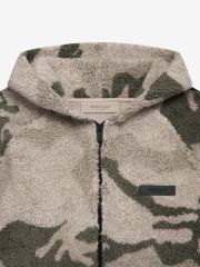 1:1 quality version Logo Labeled fleece lamb wool half-zip Hoodie 3 colors