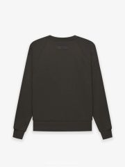 1:1 quality version Cubic Double Flocked Letter LOGO Crew Neck Sweatshirt 6 colors