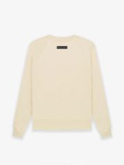 1:1 quality version Cubic Double Flocked Letter LOGO Crew Neck Sweatshirt 6 colors