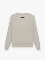 1:1 quality version Cubic Double Flocked Letter LOGO Crew Neck Sweatshirt 6 colors
