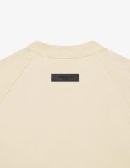 1:1 quality version Cubic Double Flocked Letter LOGO Crew Neck Sweatshirt 6 colors