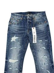 1:1 quality version Ripped Blue Flare Jeans 28648680
