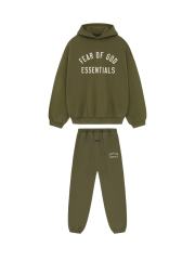 1:1 quality version 28412778 Back To School Letter Print Fleece Hoodie & Sweatpants Set 5 colors