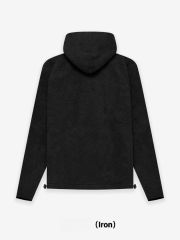1:1 quality version Logo Labeled fleece lamb wool half-zip Hoodie 3 colors