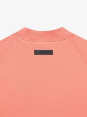 1:1 quality version Cubic Double Flocked Letter LOGO Crew Neck Sweatshirt 6 colors