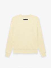 1:1 quality version Cubic Double Flocked Letter LOGO Crew Neck Sweatshirt 6 colors