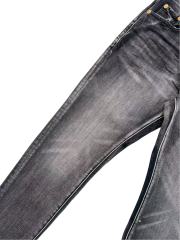 1:1 quality version Folded Wrinkle Slim Fit Denim Jeans 28642011