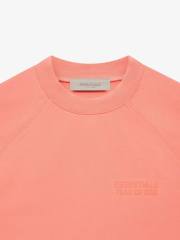 1:1 quality version Cubic Double Flocked Letter LOGO Crew Neck Sweatshirt 6 colors