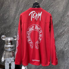 CH Mesh Flower Arm Hockey Long Sleeve T-Shirt Pants Set
