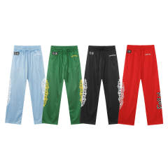 CH Mesh Flower Arm Hockey Long Sleeve T-Shirt Pants Set