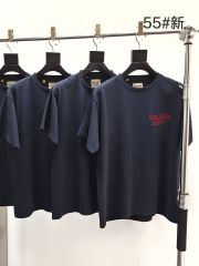 1:1 Top Quality Red-Letter Print Basic Washed Black Tee 28677358