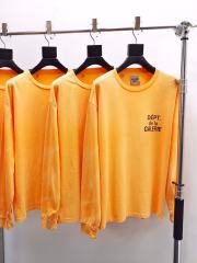 1:1 Top Quality Orange Water Ripple Long Sleeve T-Shirt 28597868