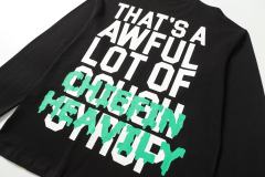 Big Head Cartoon Character Alphabet Print Long Sleeve T-Shirt 2 colors 28662828