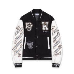 Off White Varsity Jacket