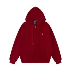 Rαlph Lαuren Basic Zipped Hoodie