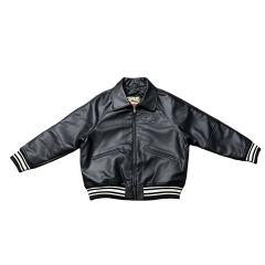 Solid Color Classic Embossed PU Leather Jacket 2 colors 28635787