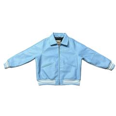 Solid Color Classic Embossed PU Leather Jacket 2 colors 28635787