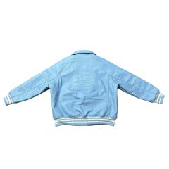 Solid Color Classic Embossed PU Leather Jacket 2 colors 28635787