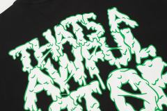 Green Monster Skeleton Print Tee 28694037