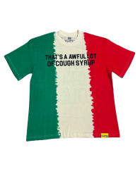 Tri-Color Patchwork Print Tee 2 colors 28703167
